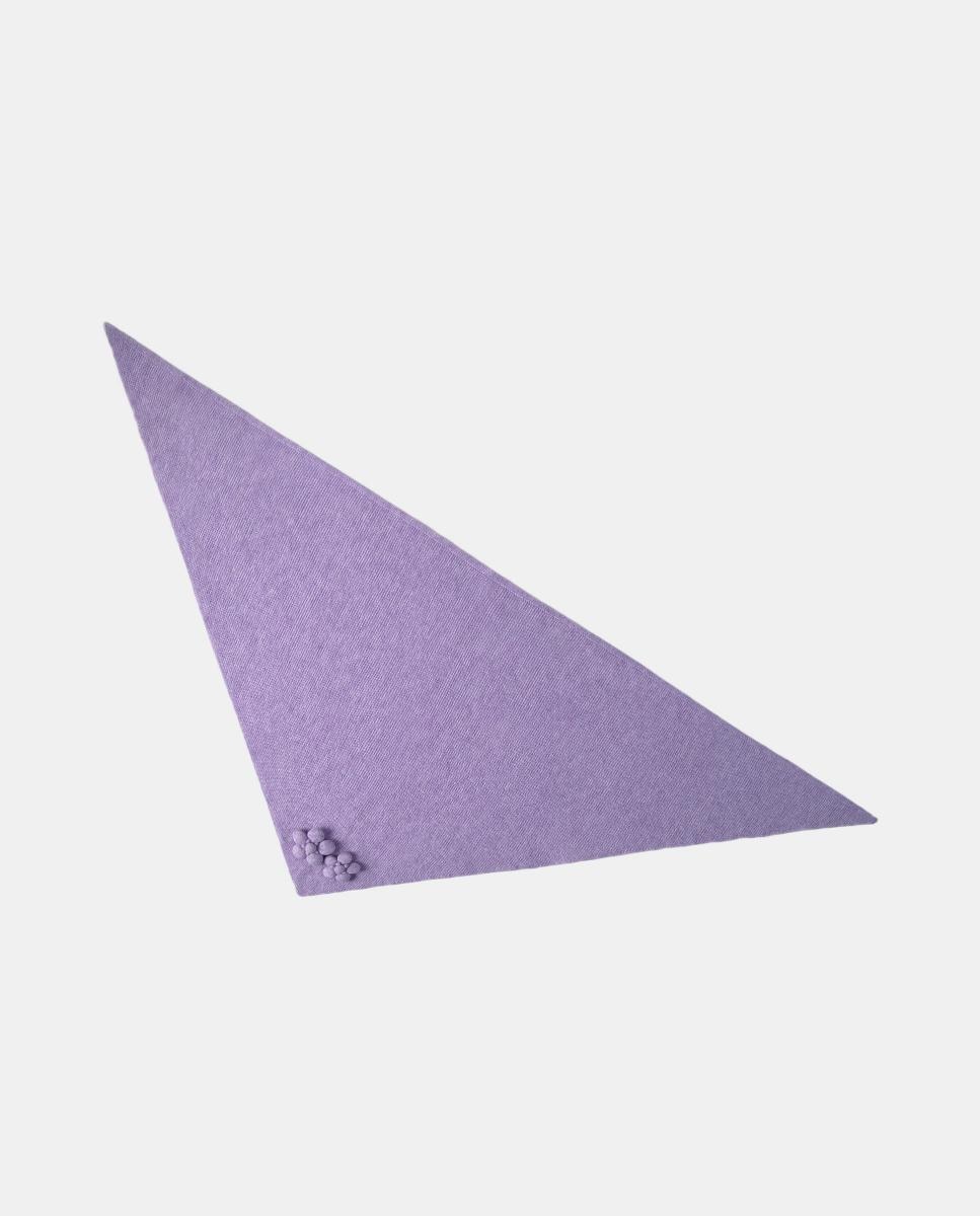 Cachecol Daisy Padded. Lilás-1