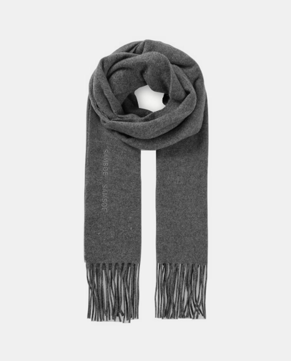 Bufanda SAJOLLY Samsoe Samsoe - Gris Gris-2