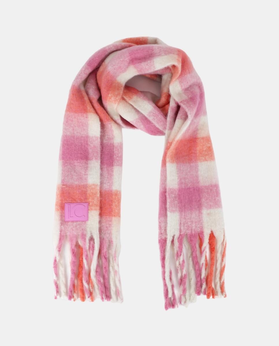 Bufanda a cuadros - Lola Casademunt - Rosa Rosa-3