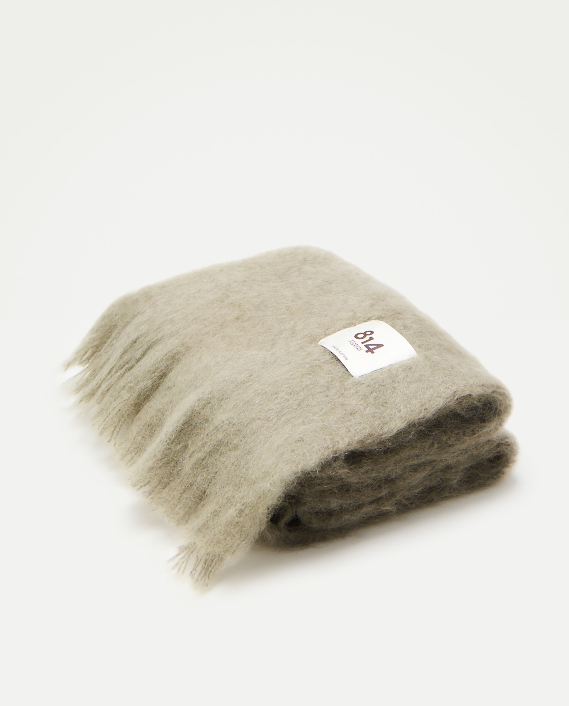 Cachecol de Mohair Verde-2