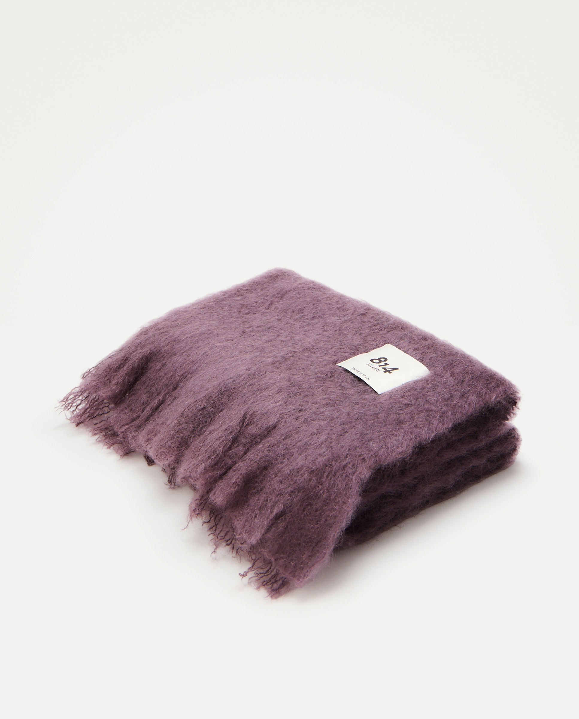 Cachecol de Mohair Roxo-2