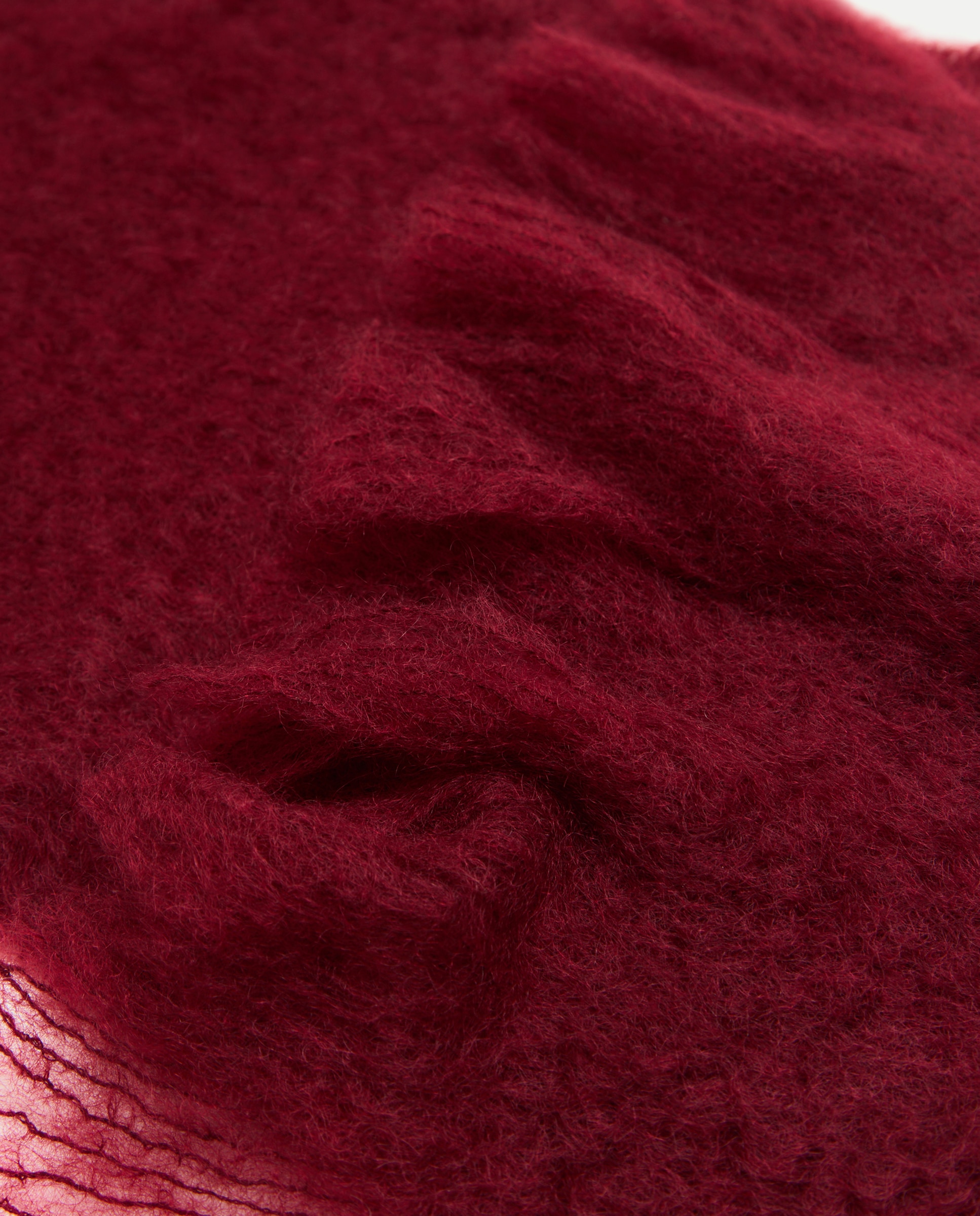 Cachecol de Mohair Vermelho-3