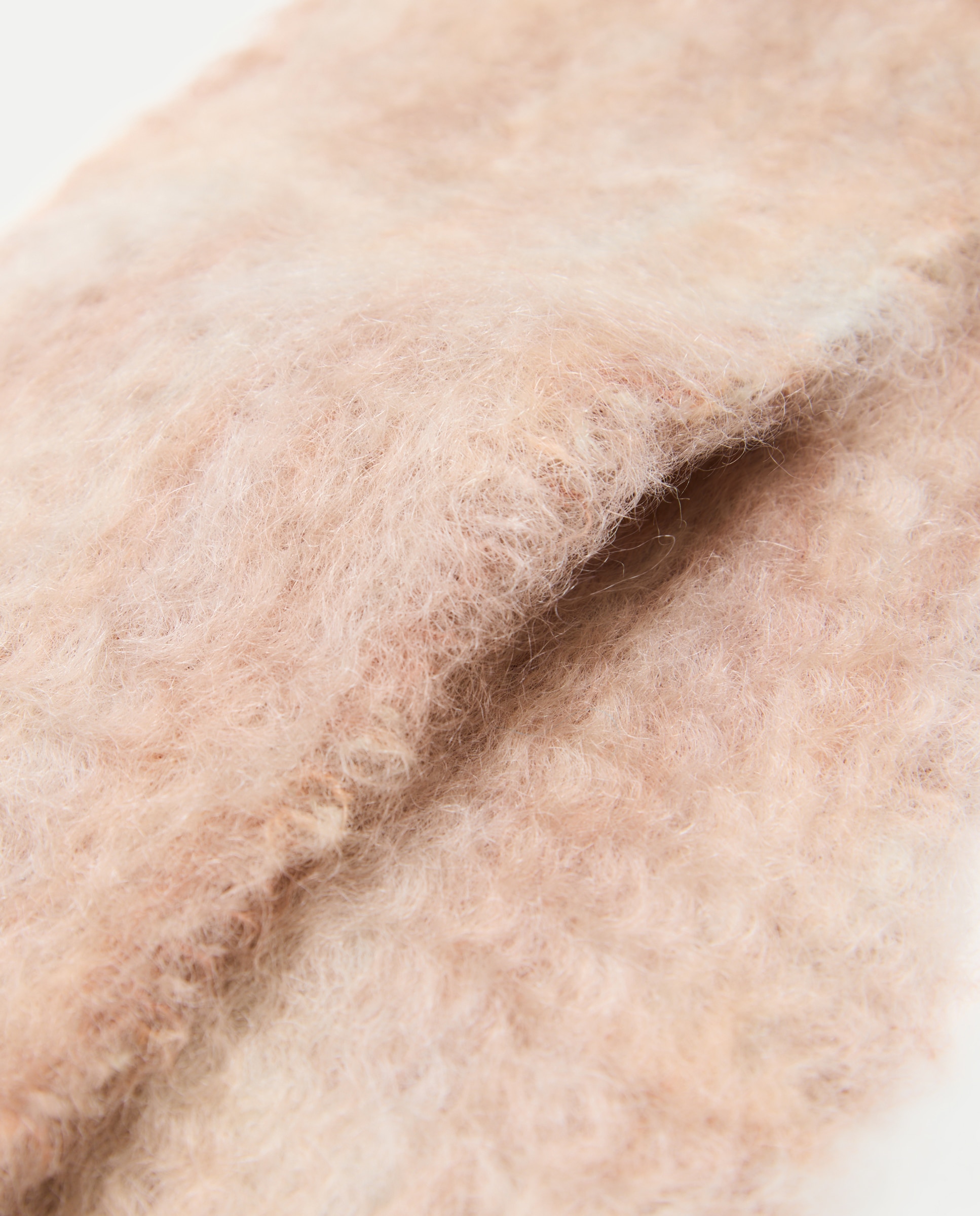 Cachecol de Mohair Castanho taupe-3