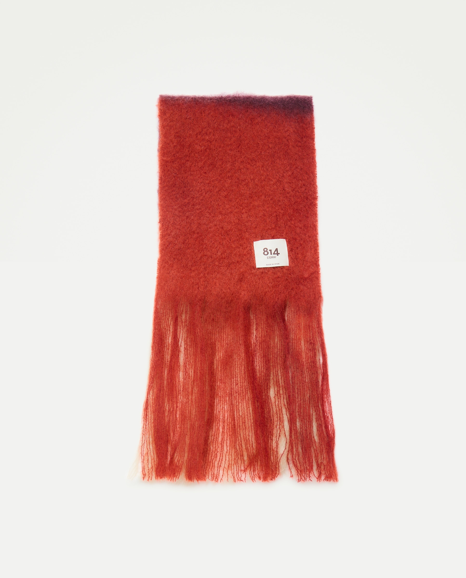 Imagen 0 de Bufanda de mohair Rojo