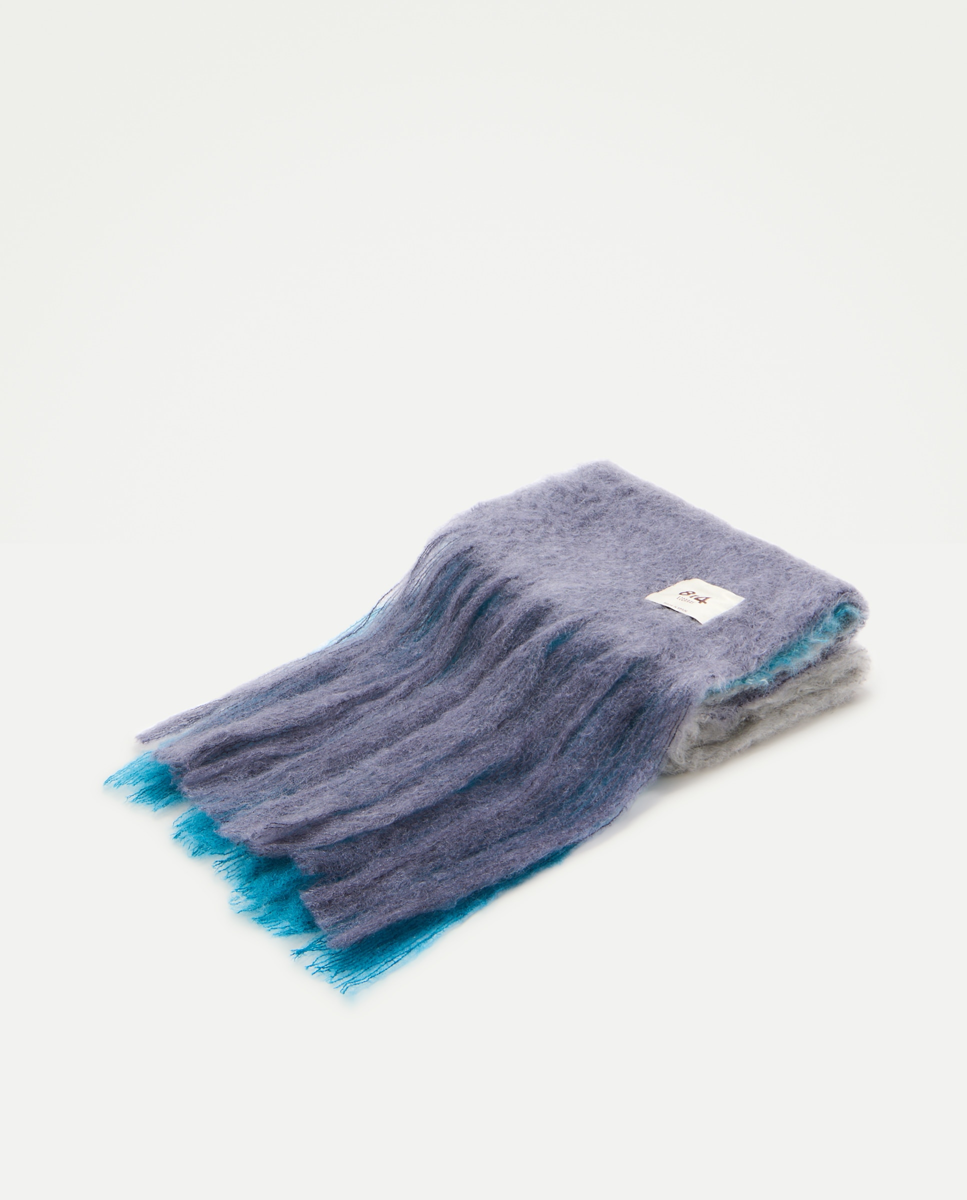 Bufanda de mohair - Mantas Ezcaray - Azul Azul-2