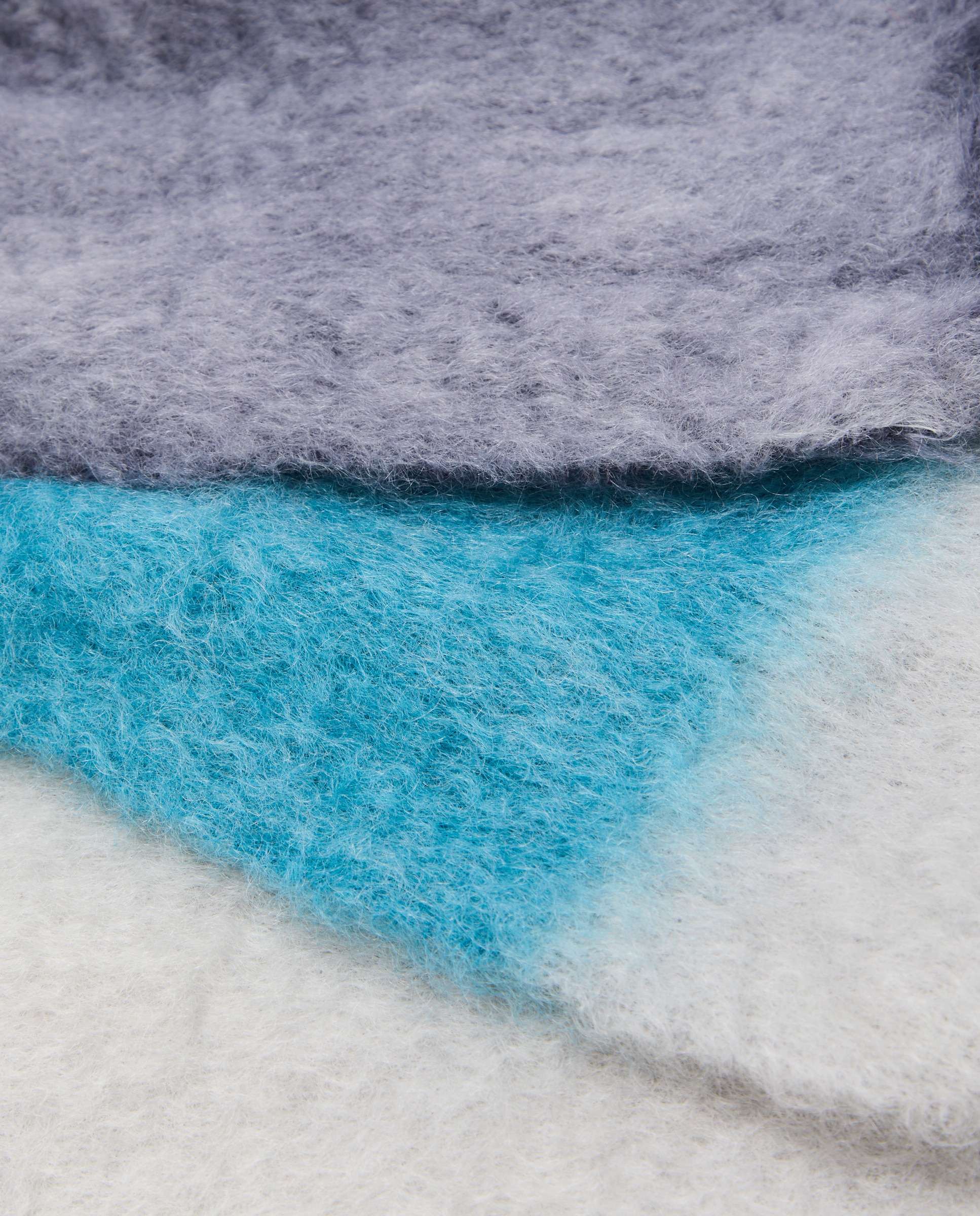 Bufanda de mohair - Mantas Ezcaray - Azul Azul-3