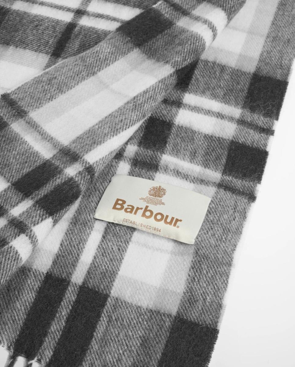 Bufanda de cuadros con borlas - Barbour - Multicolor Multicolor-7