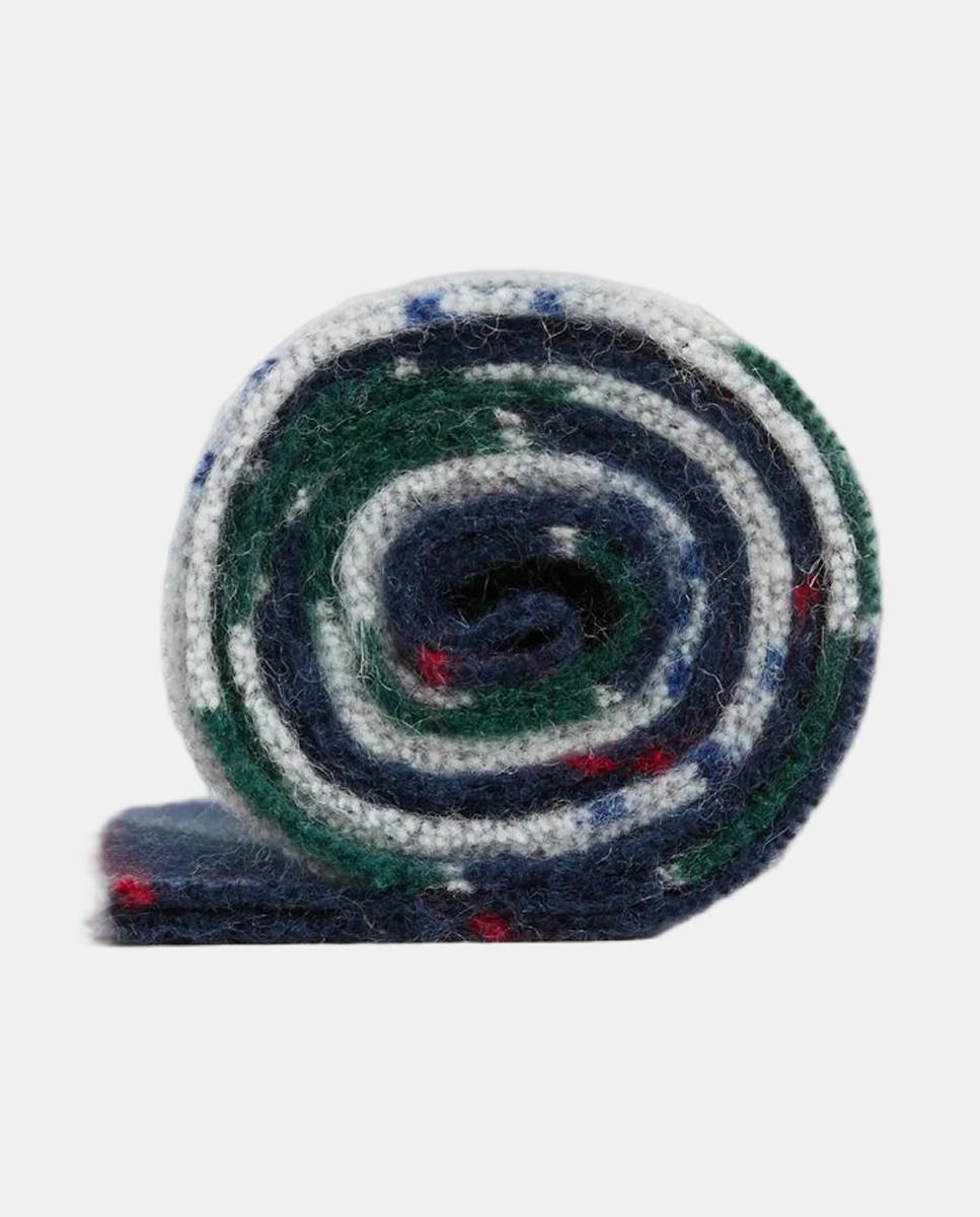 Bufanda de cuadros con flecos - Barbour - Verde Verde-5