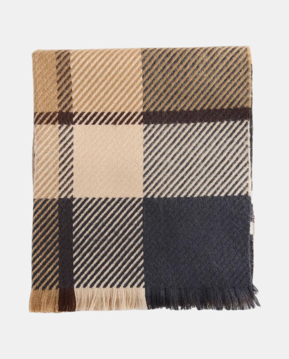 Bufanda de cuadros - Barbour - Natural Natural-5