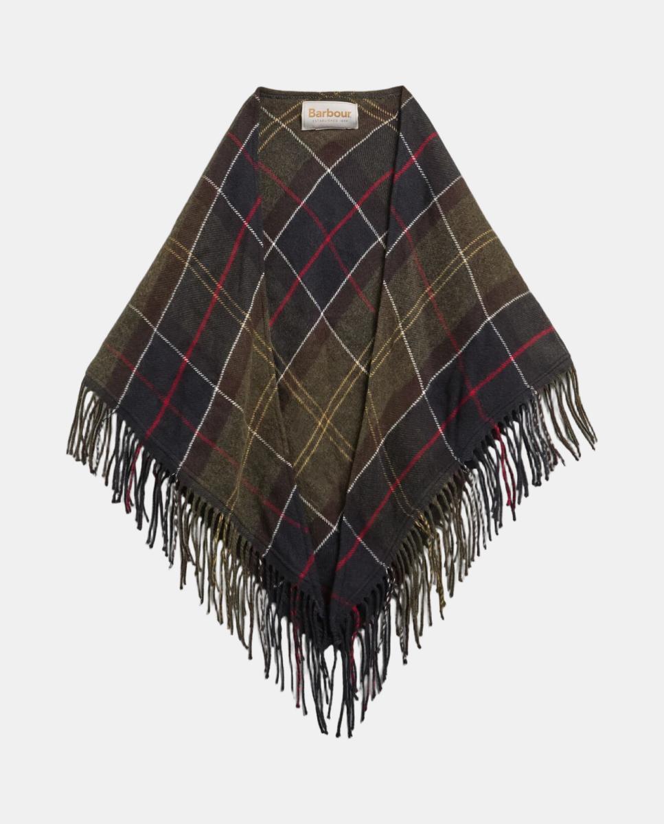 Imagen 4 de Bufanda triangular de cuadros - Barbour - Multicolor Multicolor