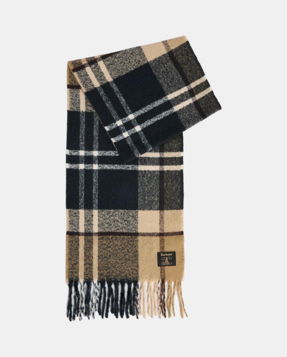 Imagen 2 de Bufanda de lana de hombre - Barbour - Multicolor Multicolor
