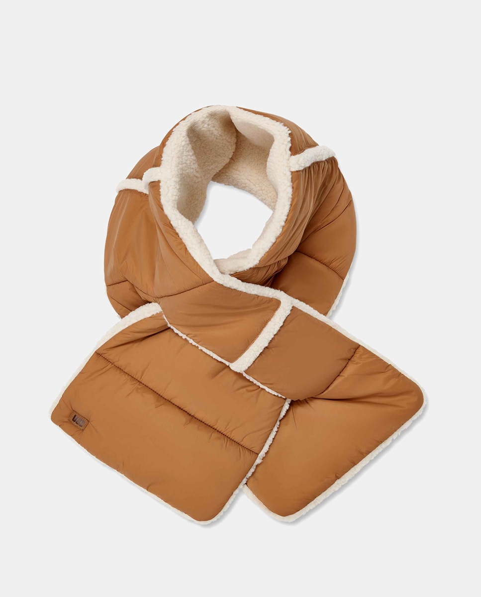 Imagem 0 de Cachecol Reversível de Nylon e Pelo de Borrego