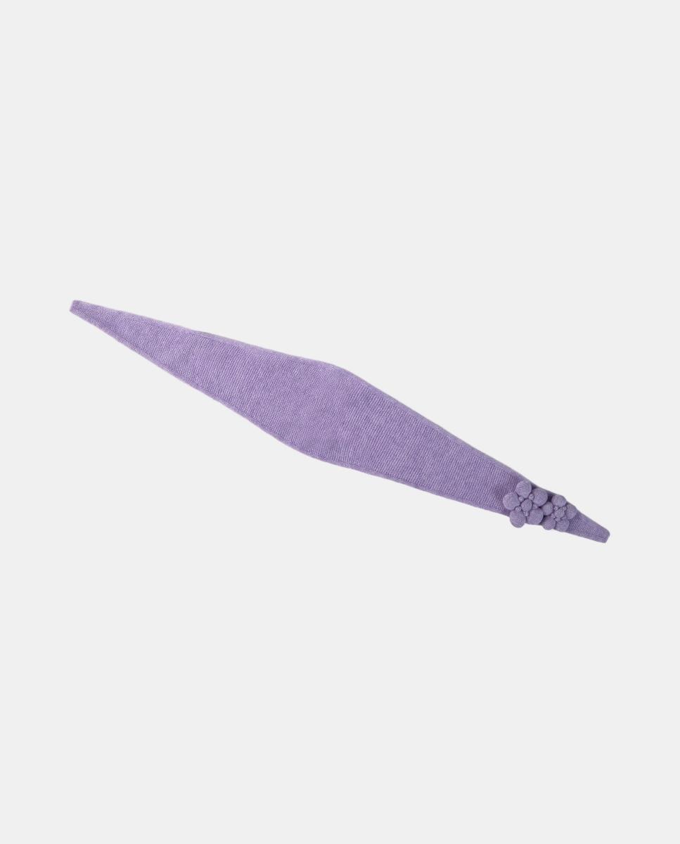 Mini Cachecol Daisy Padded. Lilás-3