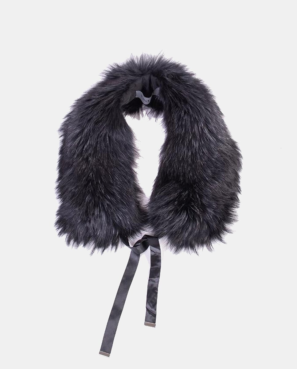 Colarinho de Camisa Guaxinim Castanho-1