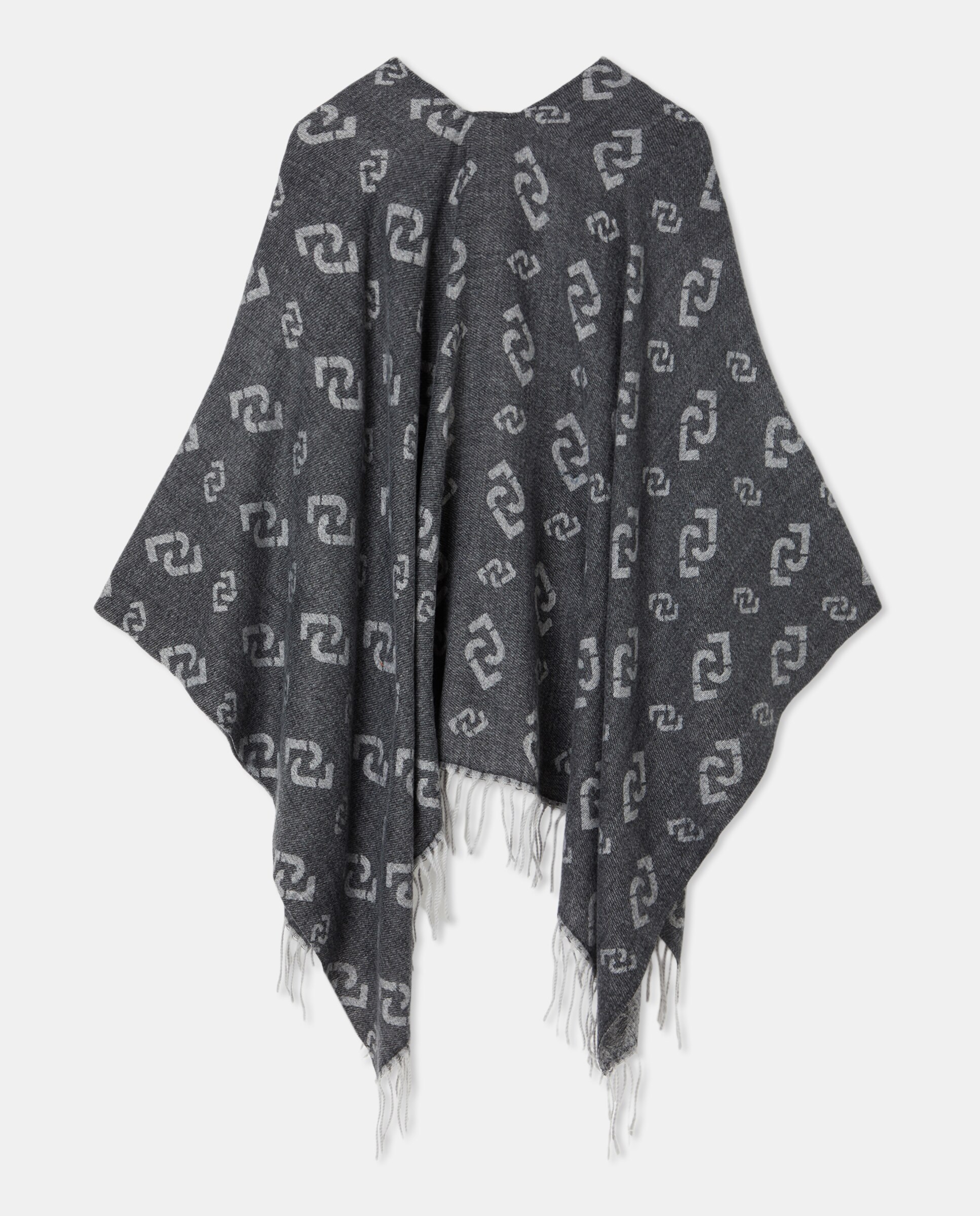 Capa com Logótipos e Franjas - Camel Preto-2