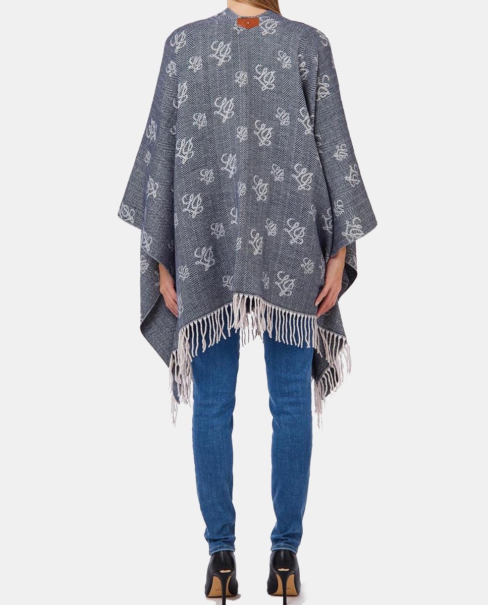 Poncho com Logótipo Novo Azul-2