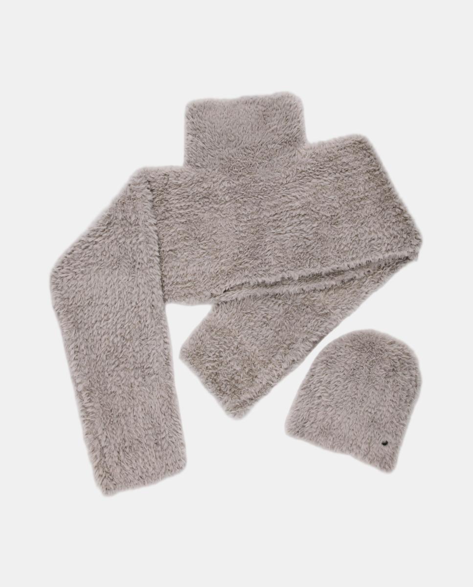 Imagen 0 de Gorro Pack Pelo Gris oscuro