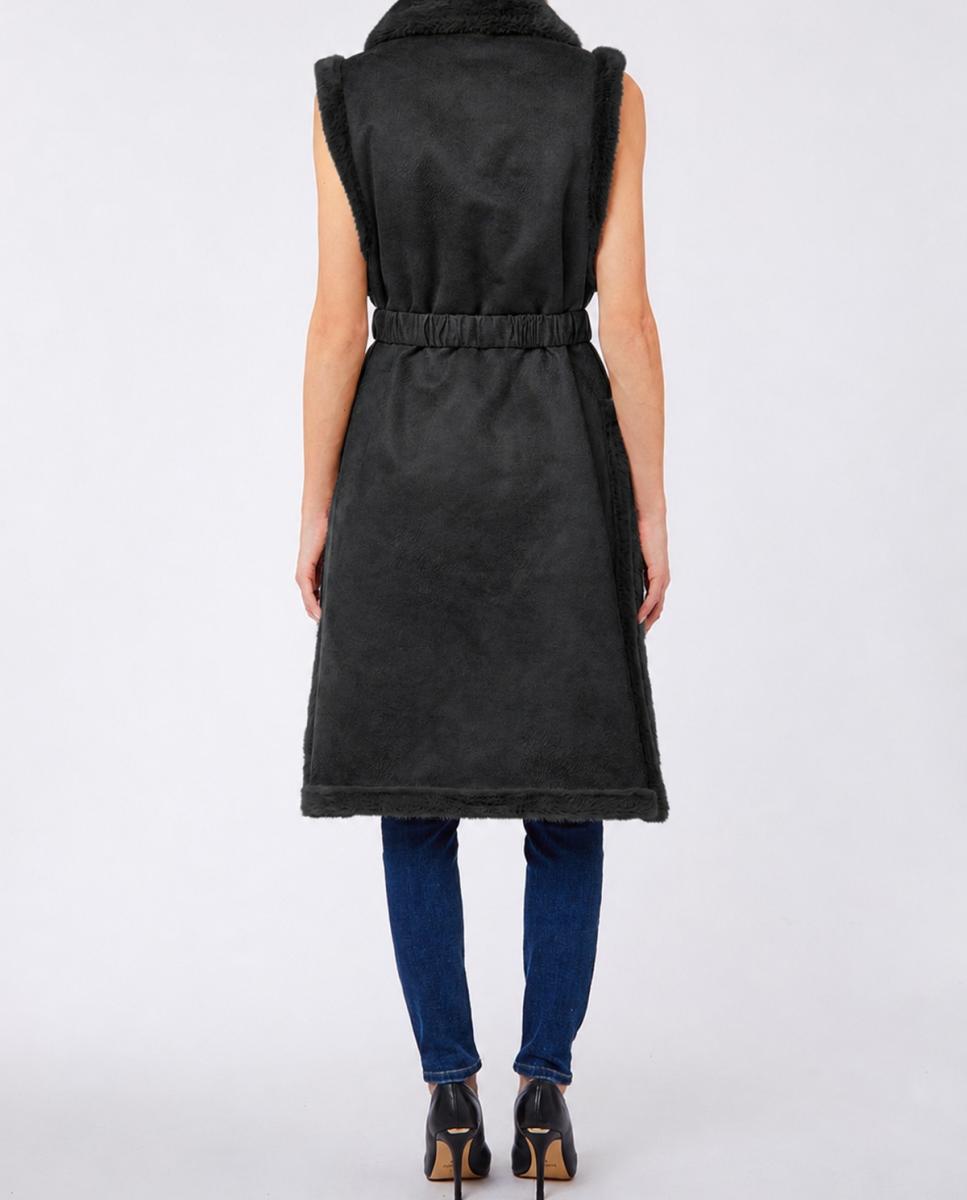 Imagen 2 de Chaleco Reversible Borrego - LIUJO - Negro Negro