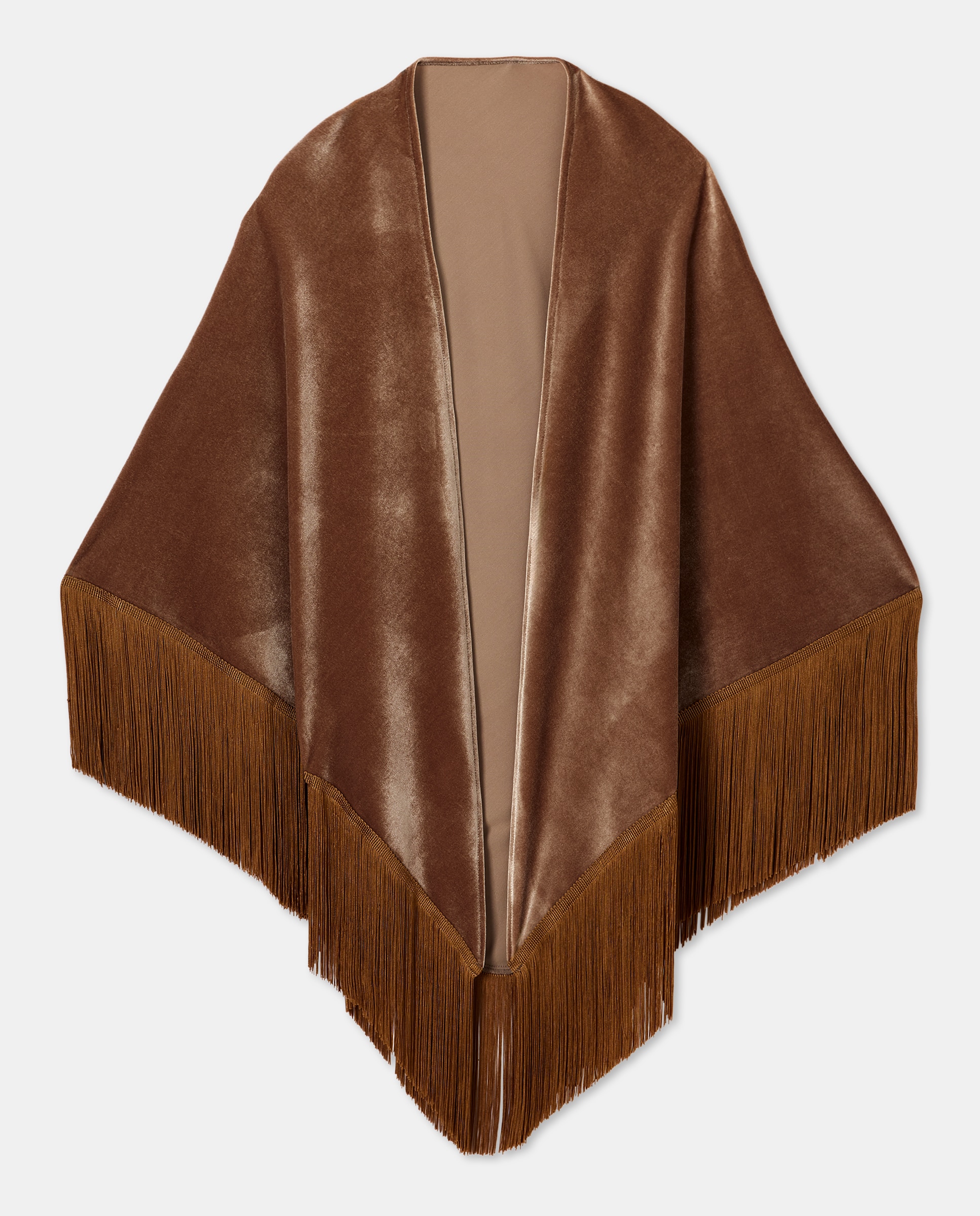 Pico bordado con fleco - Banarassi - Beige Beige-4