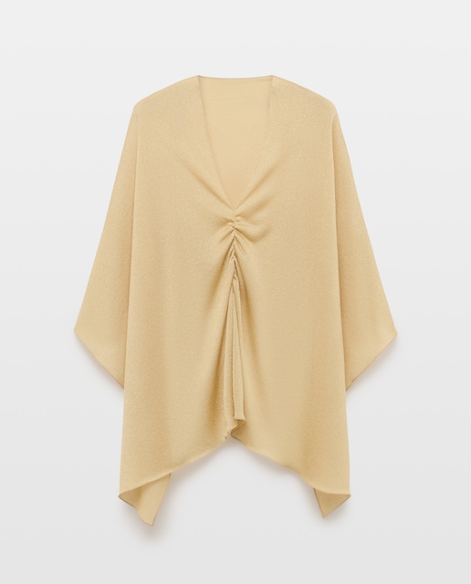 Imagem 0 de Capa de Festa com Ombro Franzido