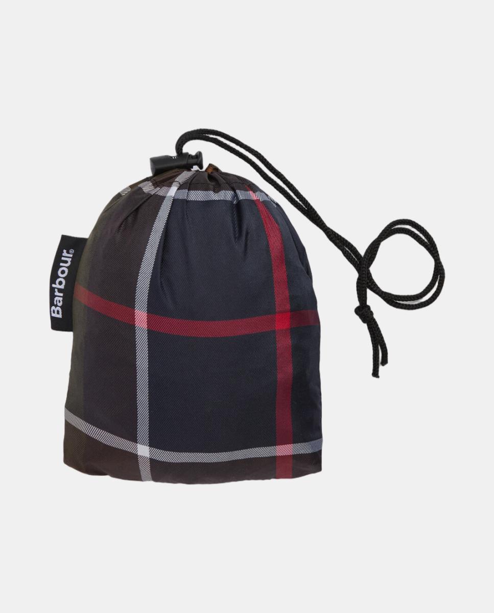 Imagen 4 de Poncho plegable con estampado de tartán - Barbour - Multicolor Multicolor