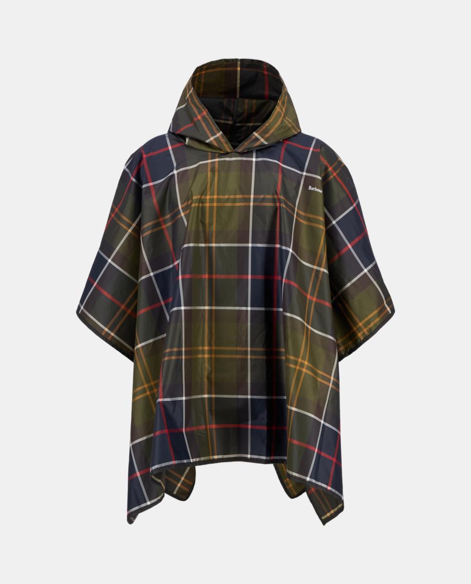 Imagen 6 de Poncho plegable con estampado de tartán - Barbour - Multicolor Multicolor