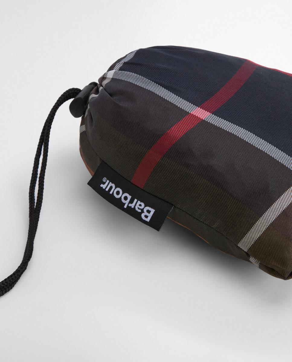 Imagen 7 de Poncho plegable con estampado de tartán - Barbour - Multicolor Multicolor