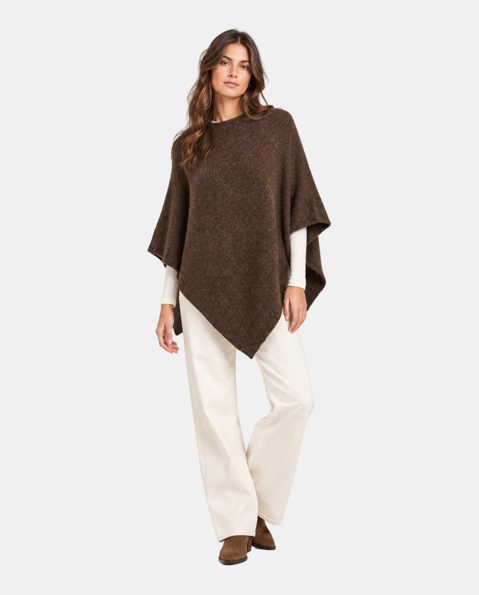 Imagem 0 de Poncho de Decote Redondo