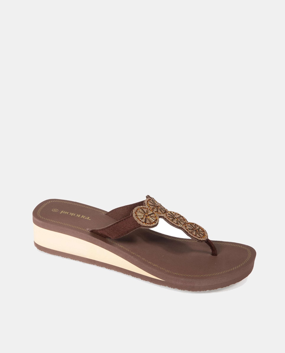 Imagem 0 de Chinelos com Calcanhar 4 cm