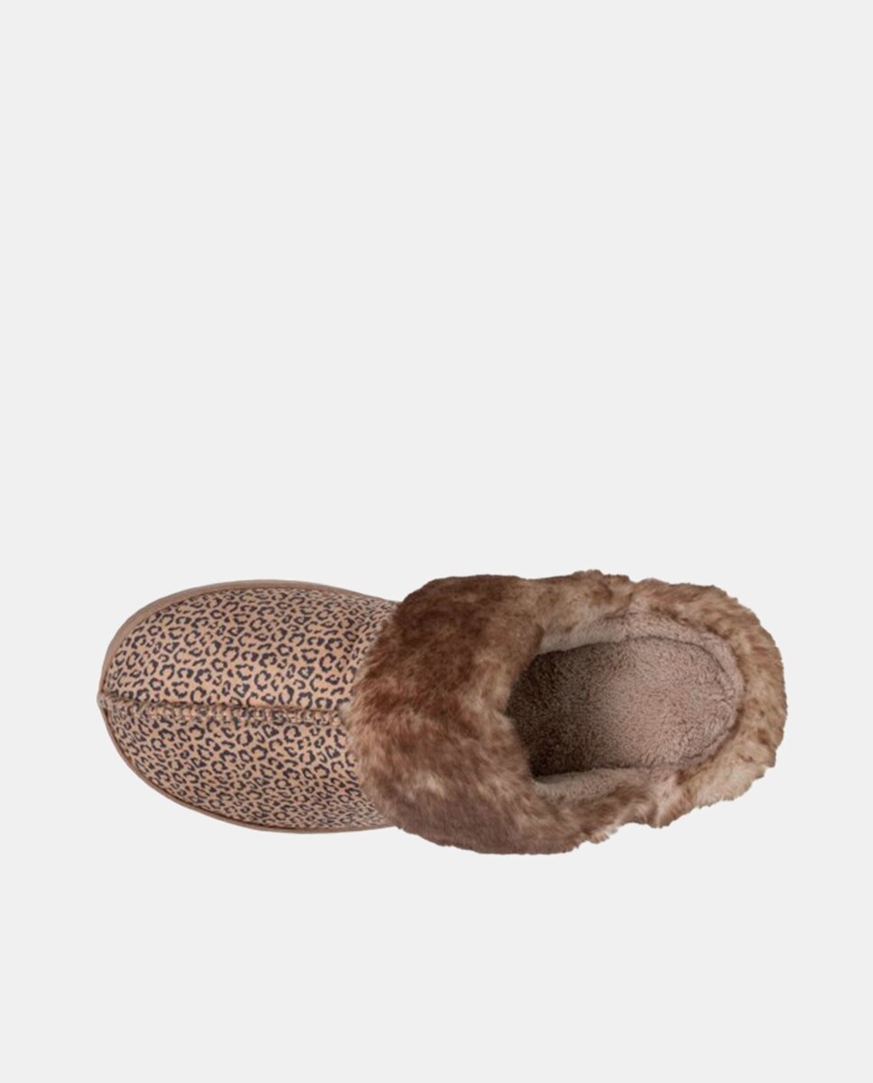 Chinelos de Quarto em Camurcina Castanho-escuro-2