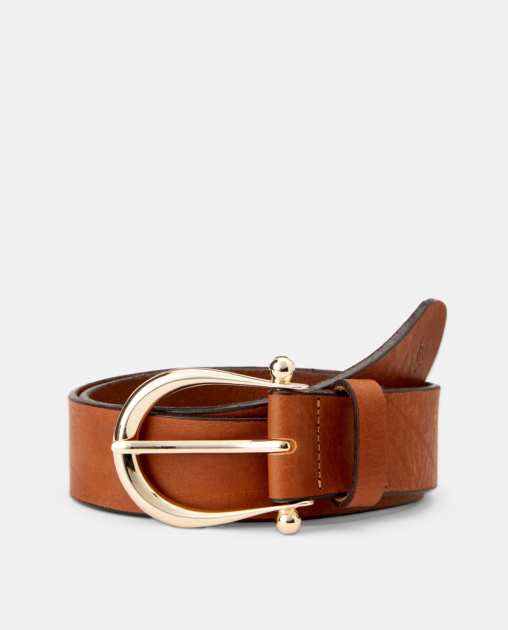 Cinto 100% Pele Fabricado em Espanha Natural-1