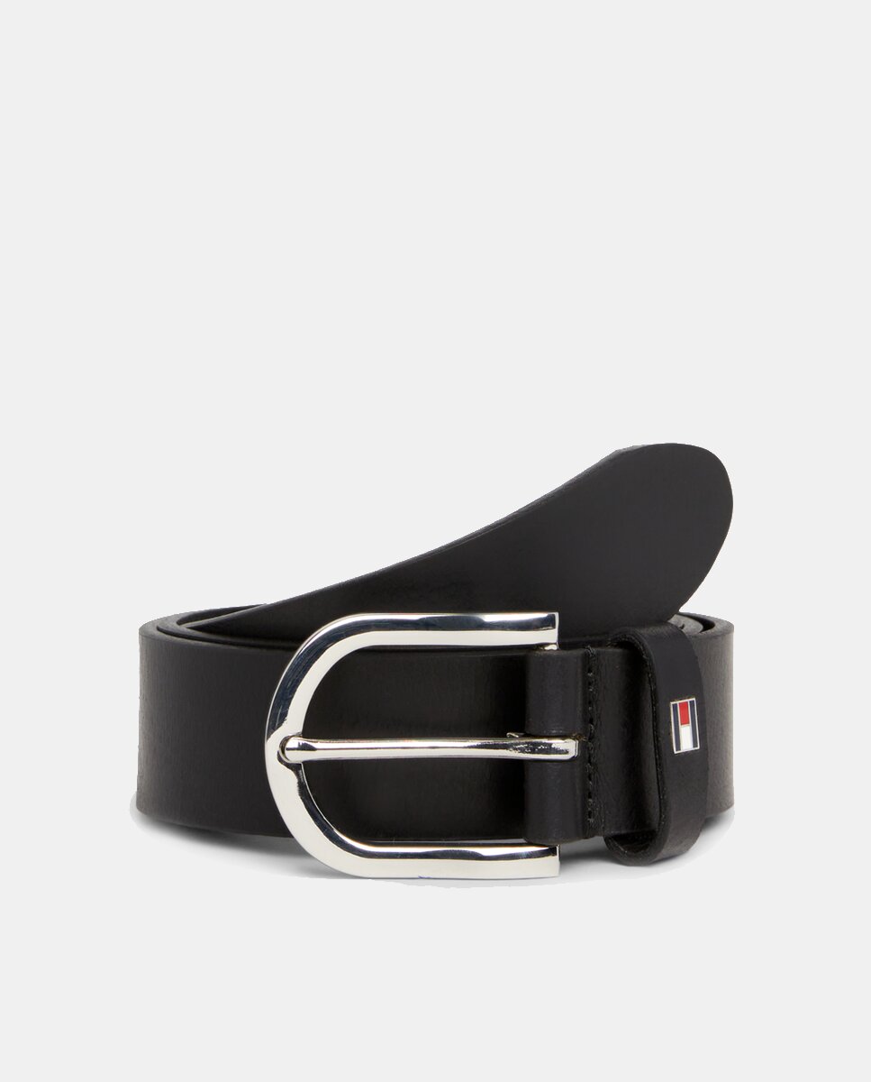 Cinto em Pele - Preto Preto-1
