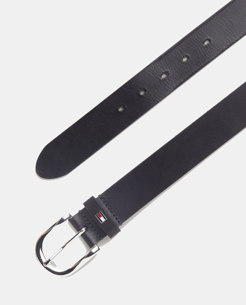 Cinto em Pele - Preto Preto-3