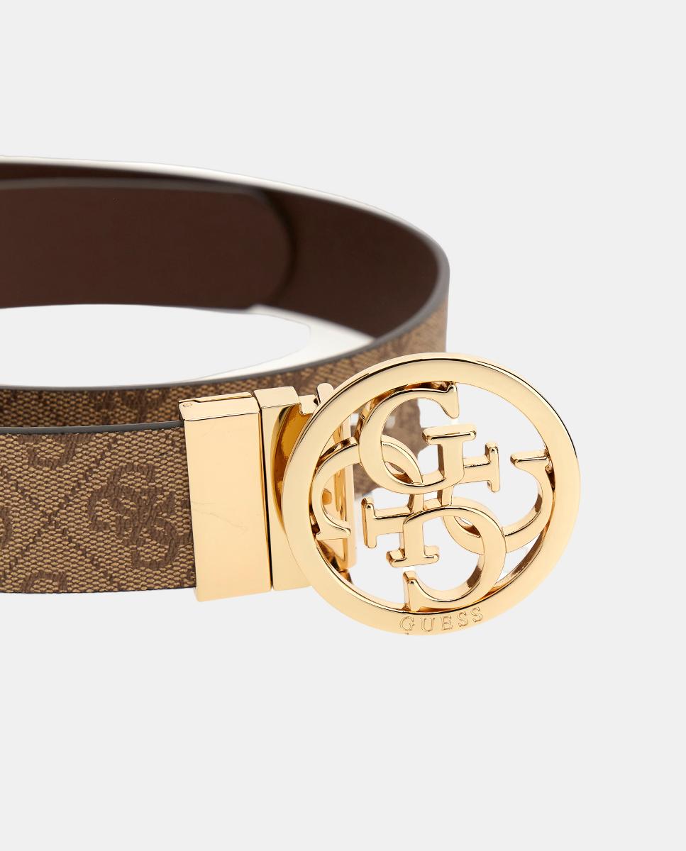 Cinto Estampado Castanho-claro-2