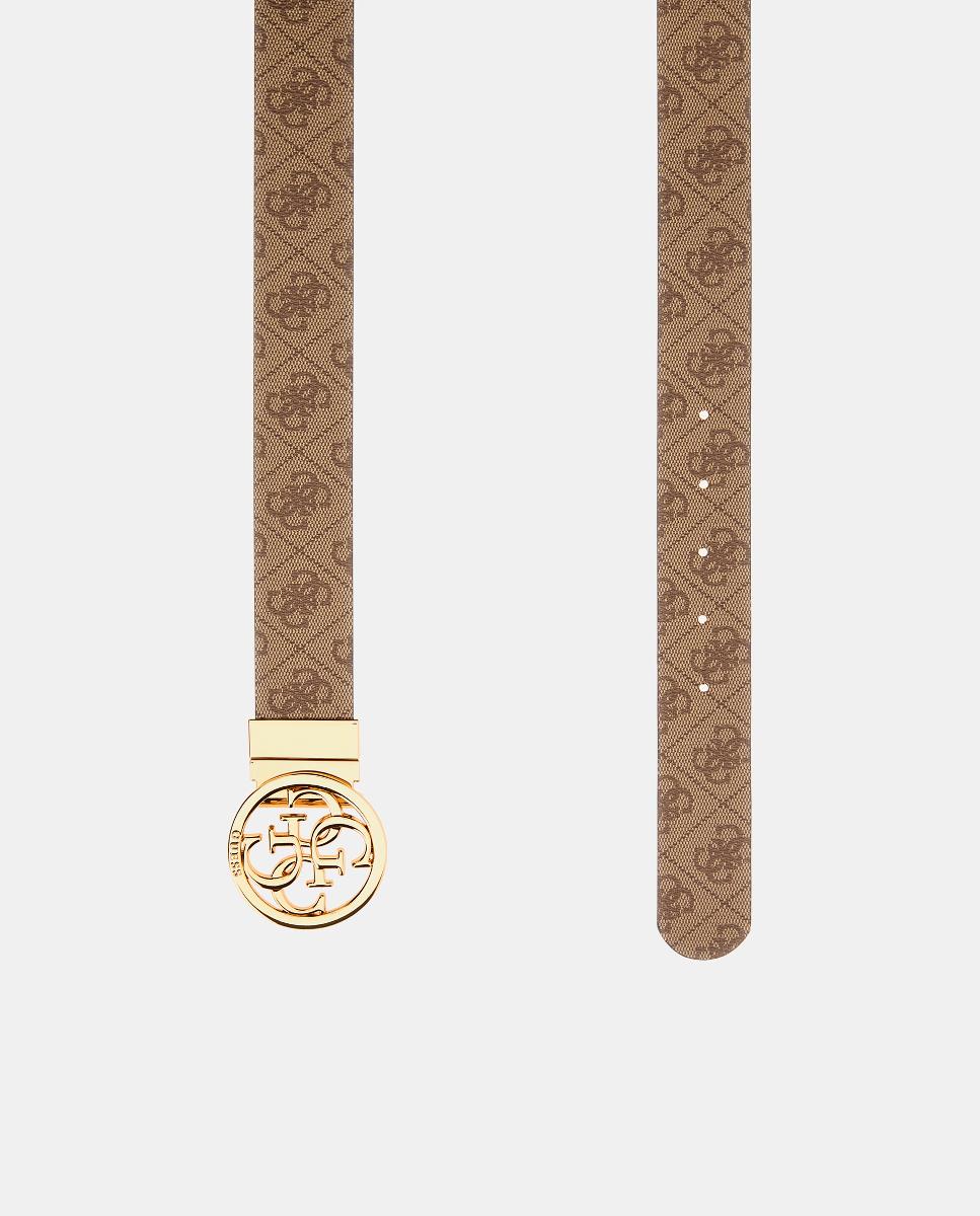 Cinto Estampado Castanho-claro-3