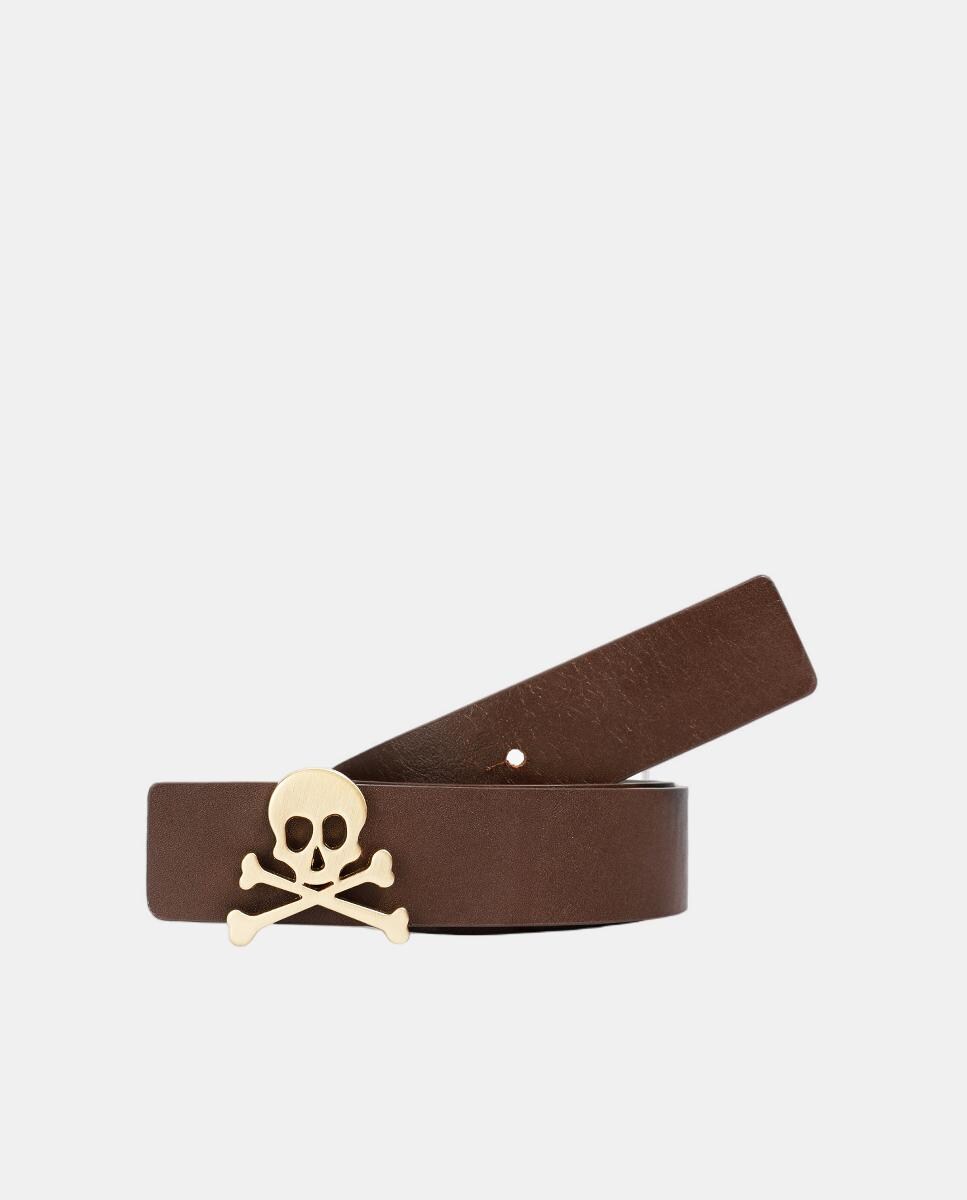 Cinto em pele Turquesa-6