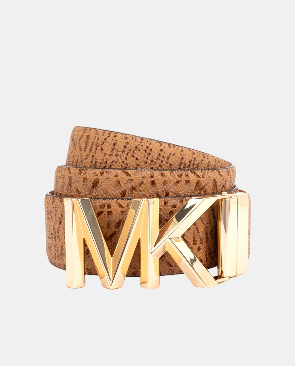 Imagen 0 de Cinturón reversible MK Marrón claro