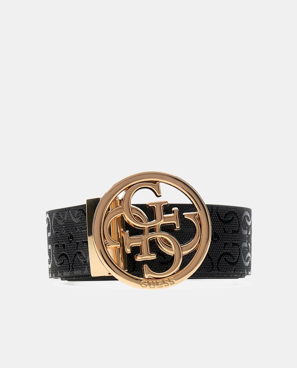 Cinto Ajustável com Fivela G Preto-1