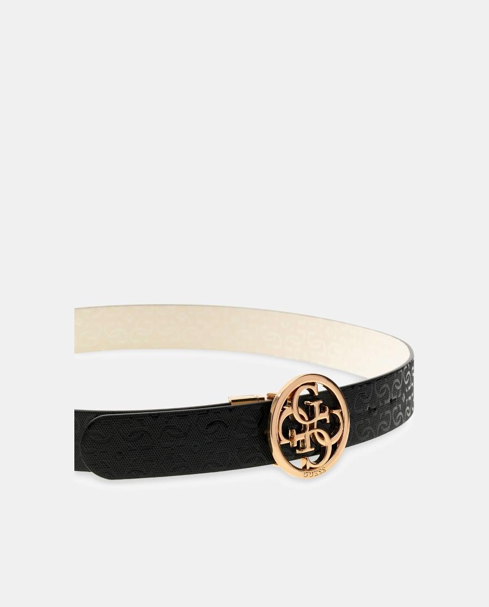 Cinto Ajustável com Fivela G Preto-2