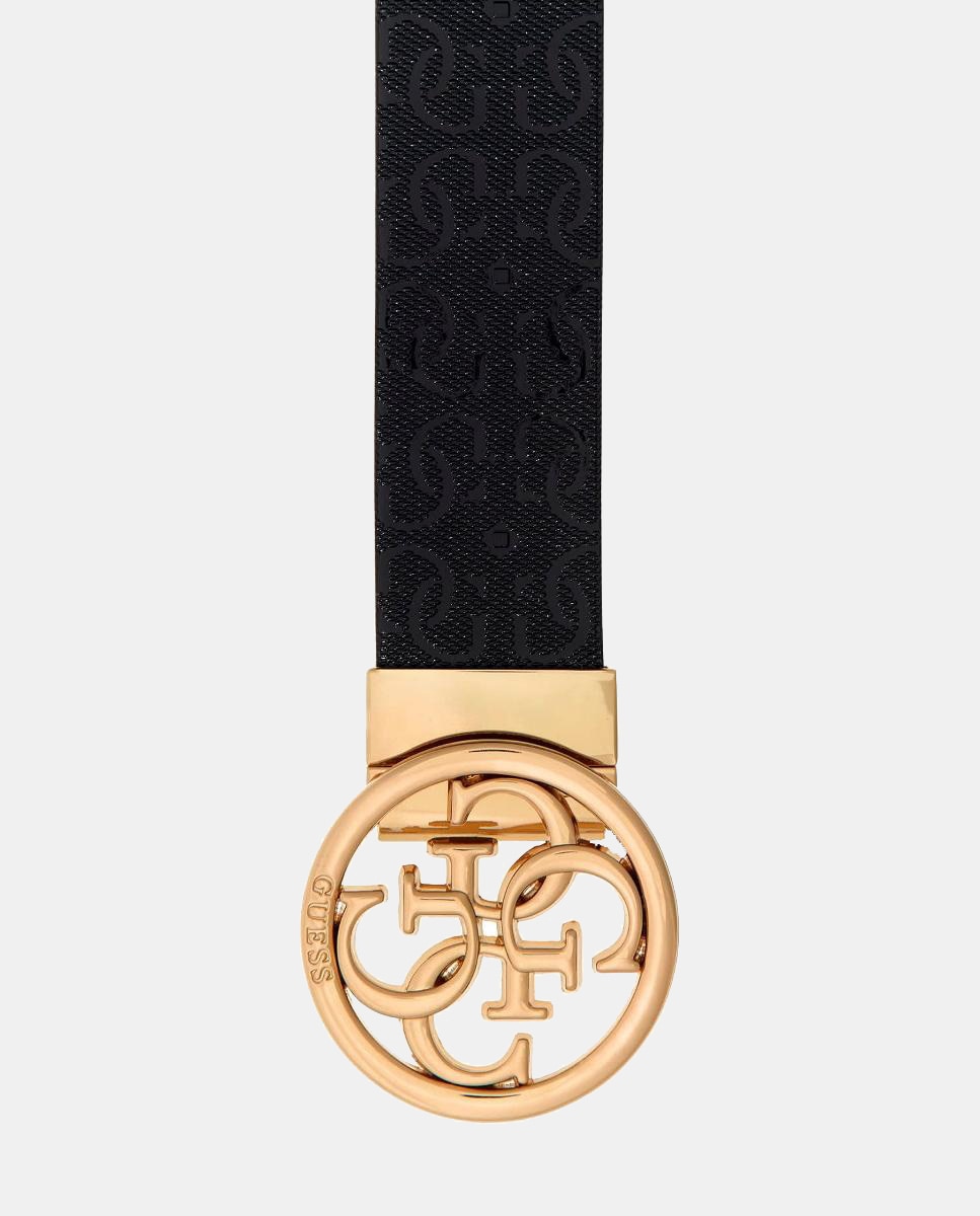 Cinto Ajustável com Fivela G Preto-3