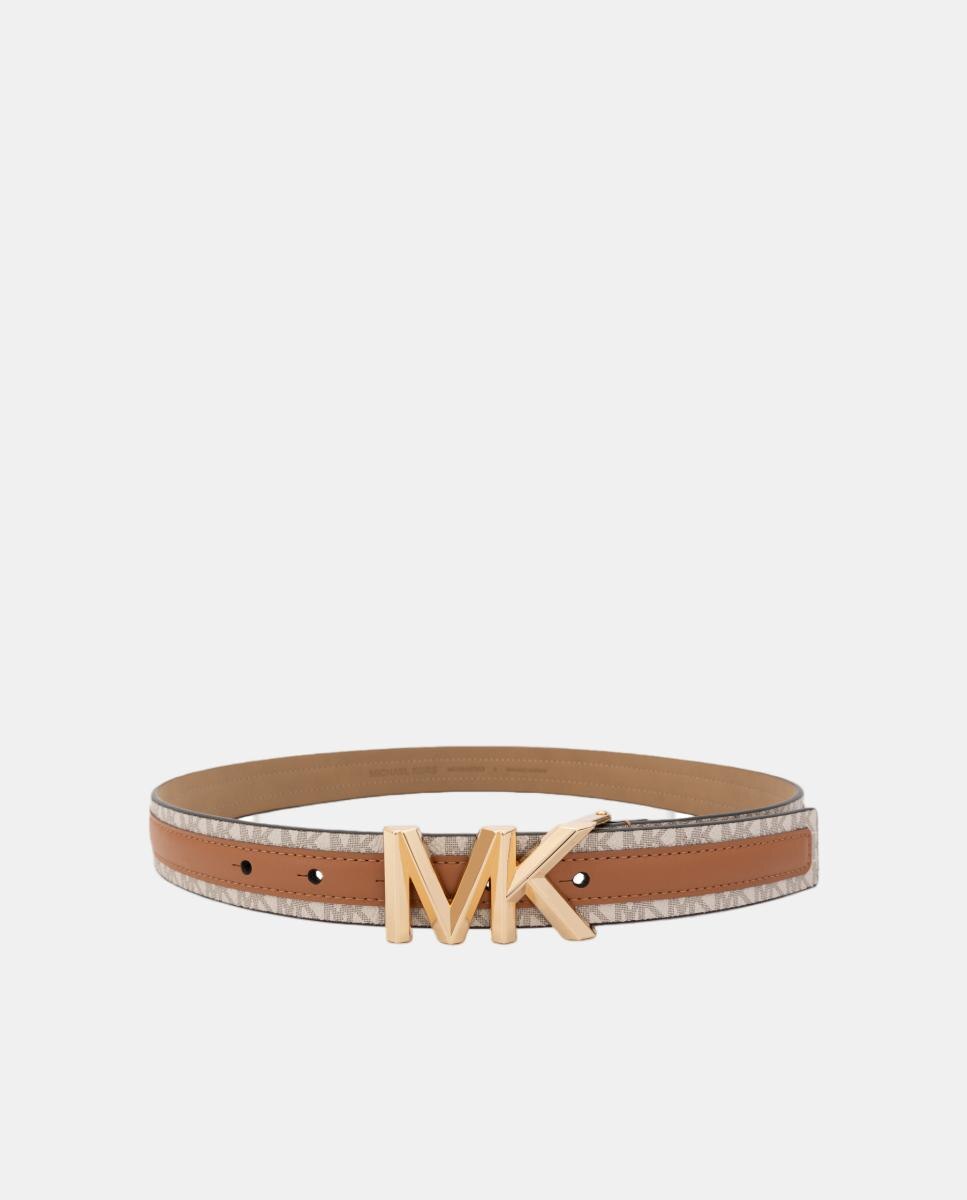 Cinto com Fivela MK Branco-3