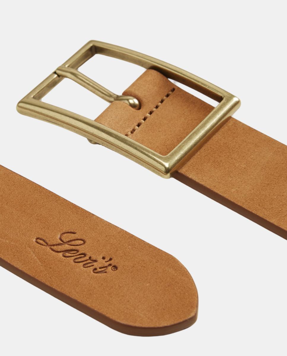 Cinto Rectangle Buckle Castanho-3