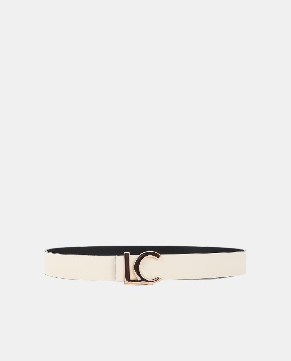 Cinturón reversible hebilla LC - Lola Casademunt - Negro Negro-4