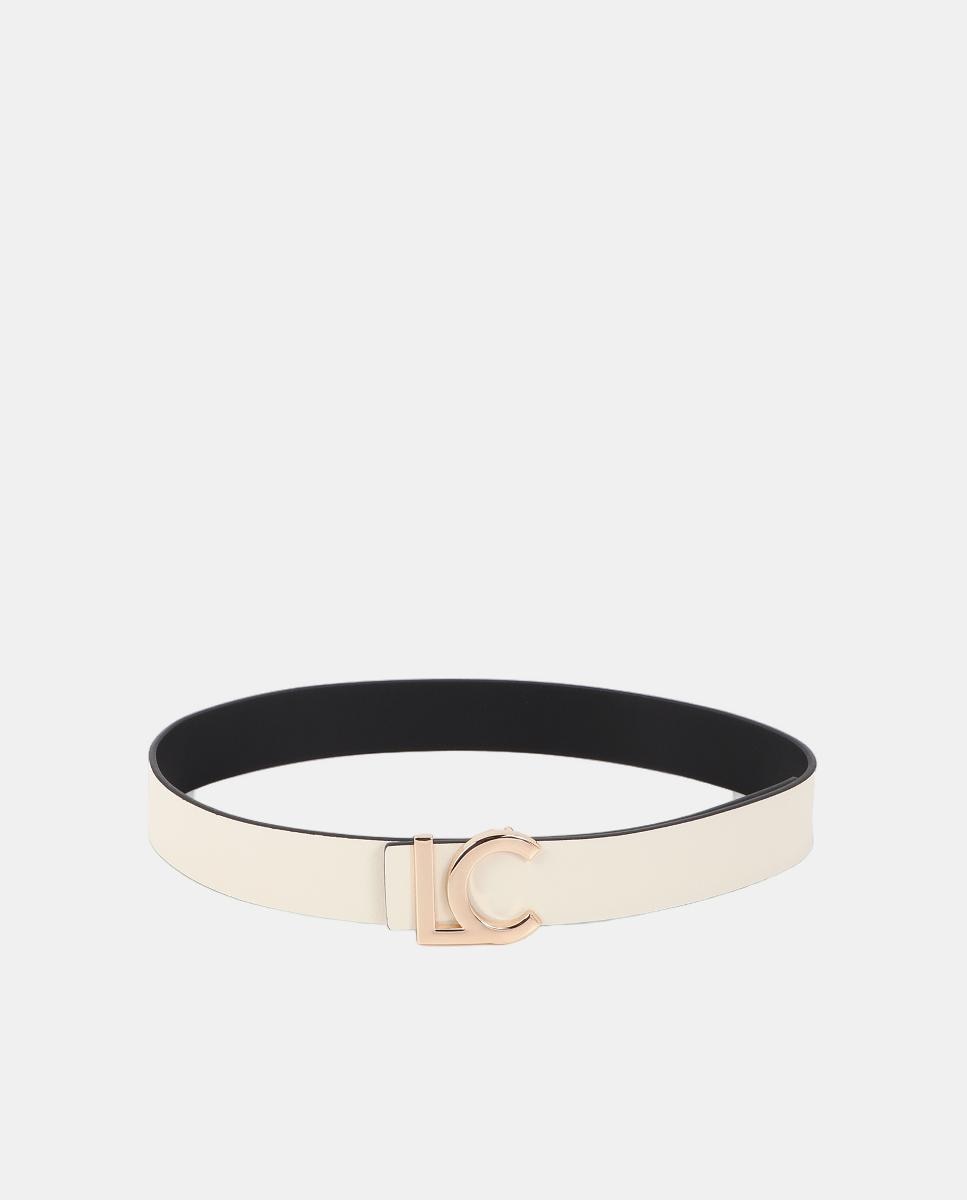 Cinturón reversible hebilla LC - Lola Casademunt - Negro Negro-5