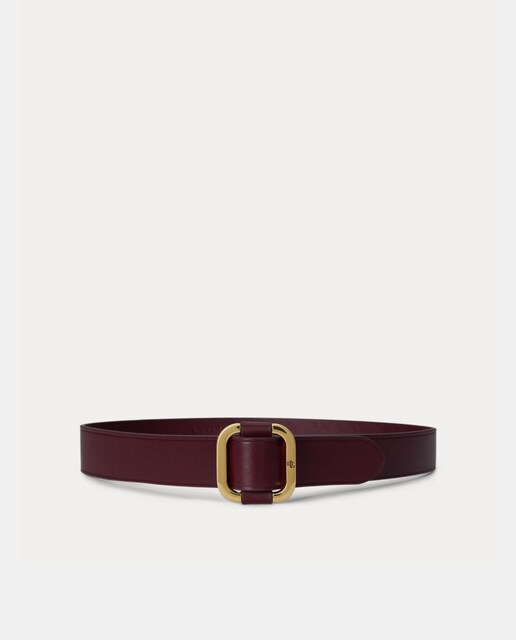 Imagem 0 de Cinto com Fivela Oval e em Pele