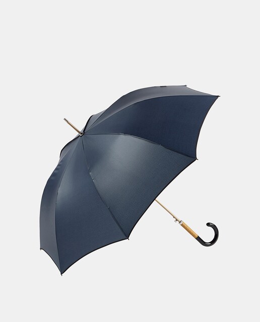 Imagem 0 de Guarda-Chuva Comprido Liso com Debruado - Preto