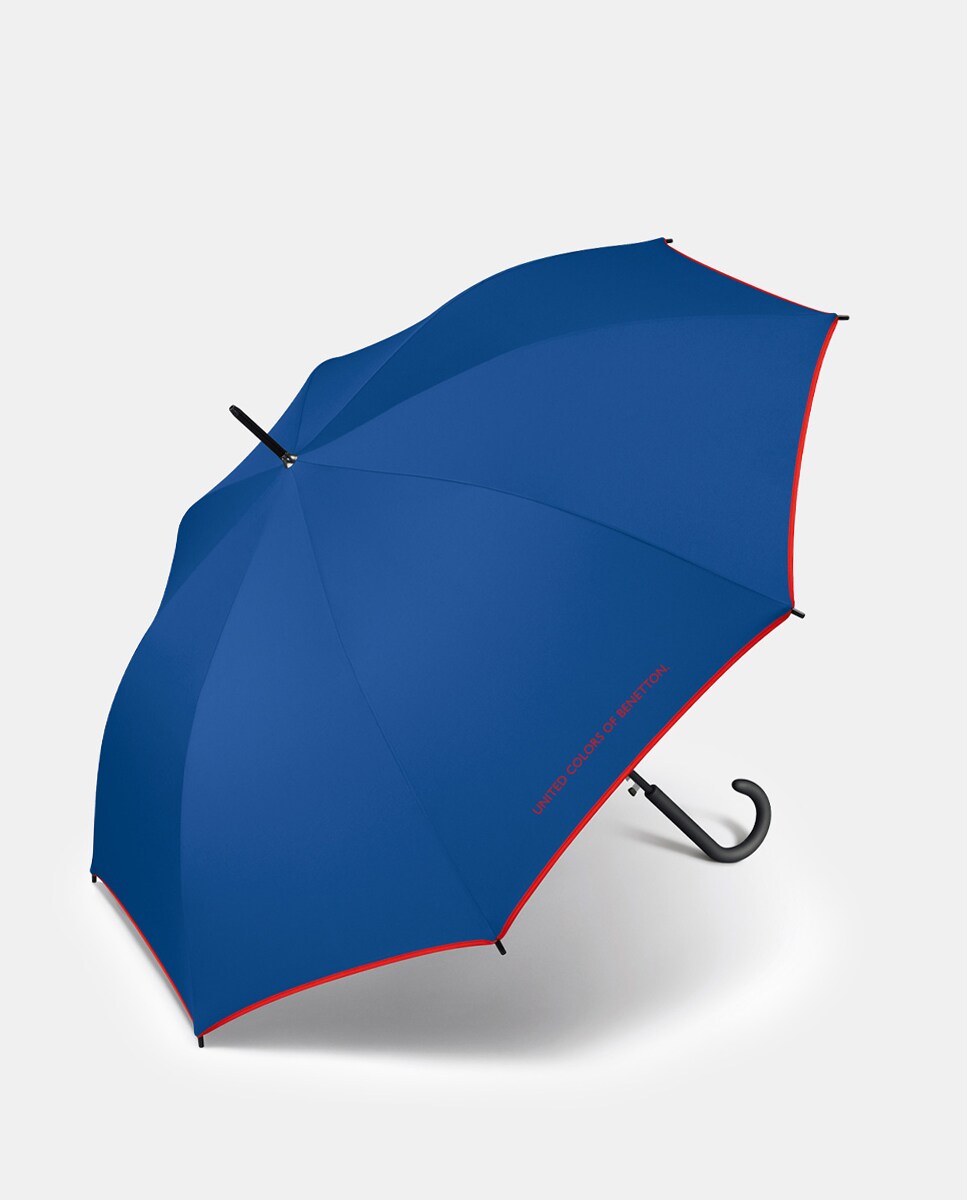 Guarda-Chuva Comprido Automático Azul-1