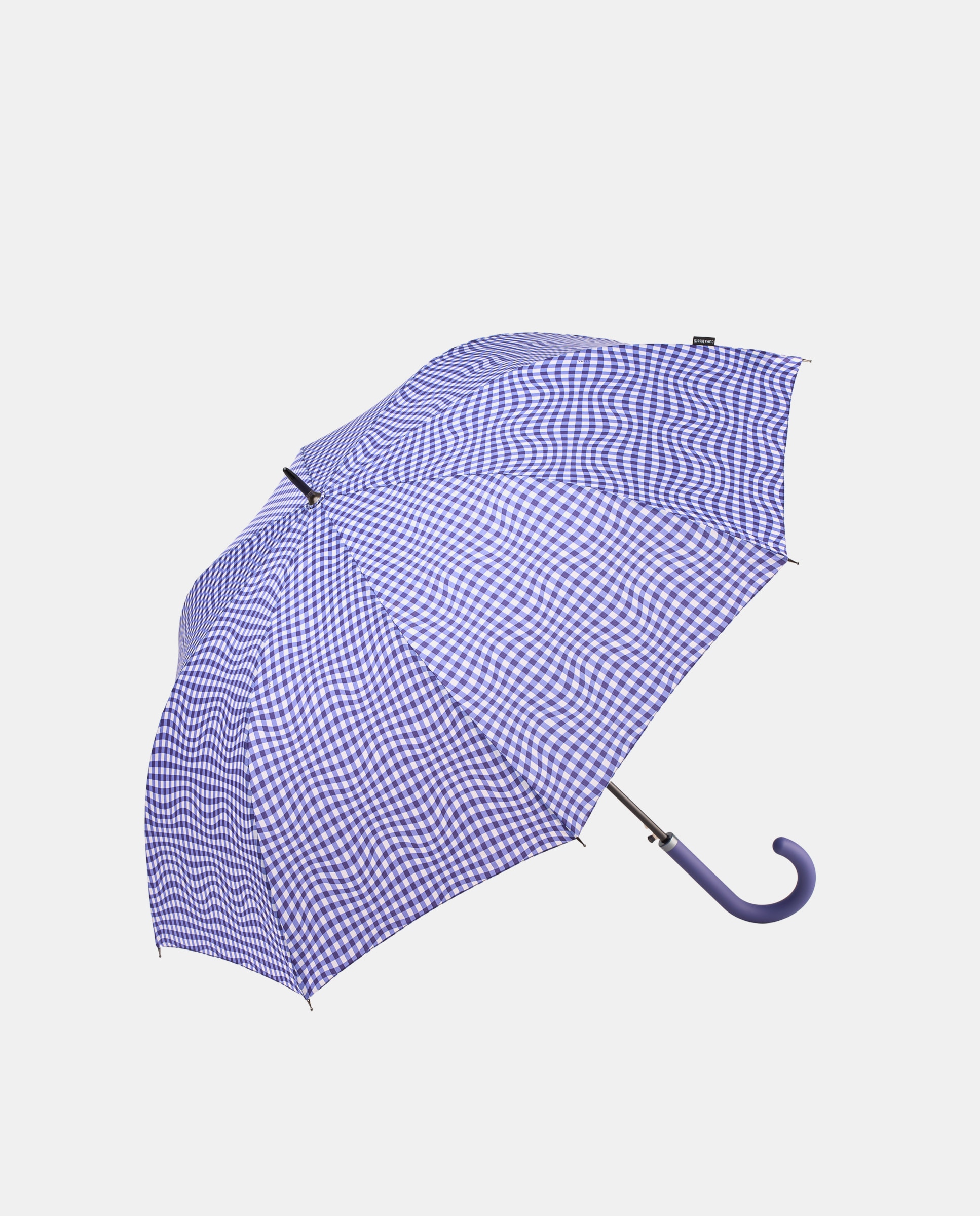 Imagem 0 de Guarda-Chuva Comprido Automático "Vichy" com Sistema Windproof, Proteção Solar UVP+50 e Fabricado em Poliéster Reciclado e Reciclável.