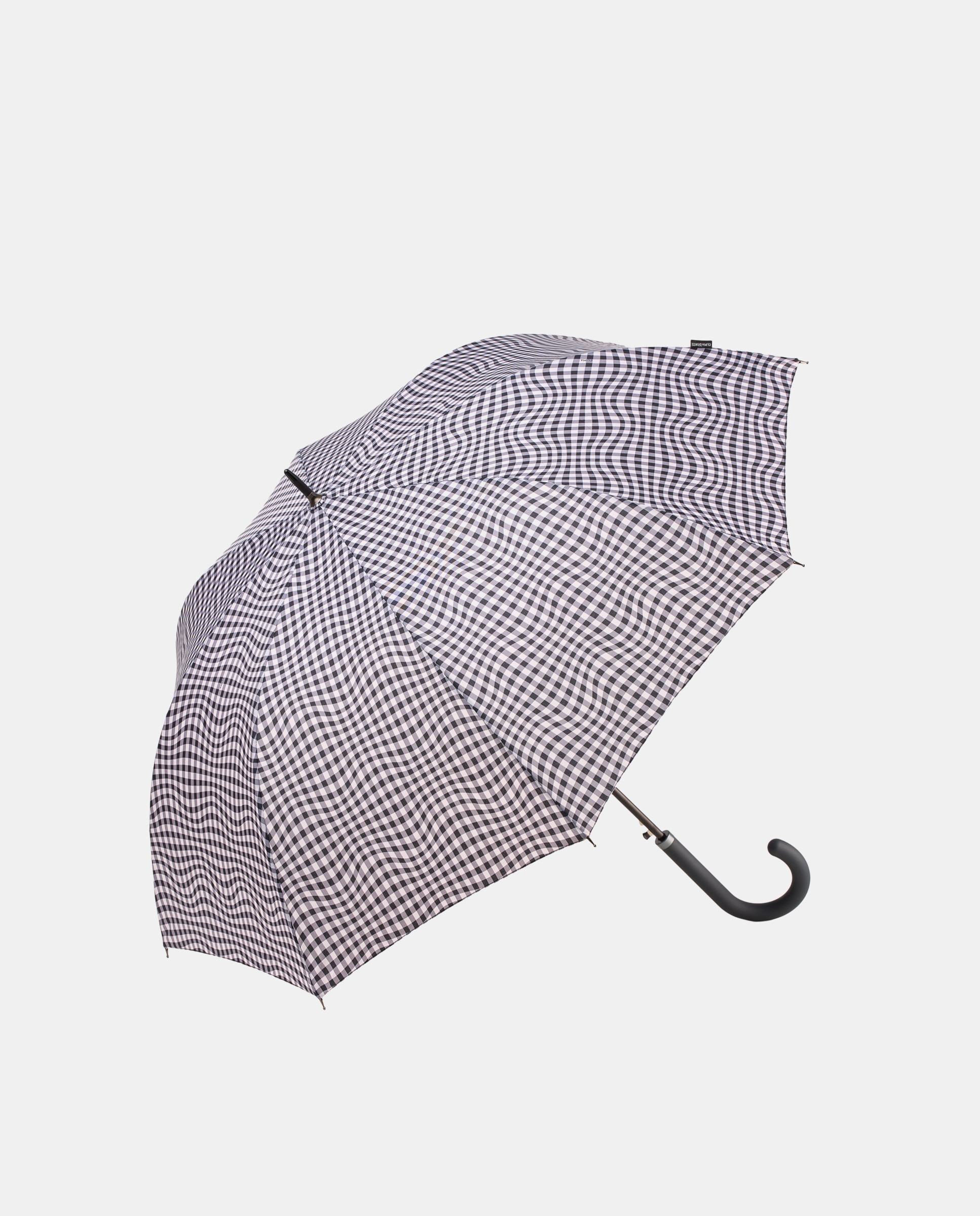 Imagem 0 de Guarda-Chuva Comprido Automático "Vichy" com Sistema Windproof, Proteção Solar UVP+50 e Fabricado em Poliéster Reciclado e Reciclável.