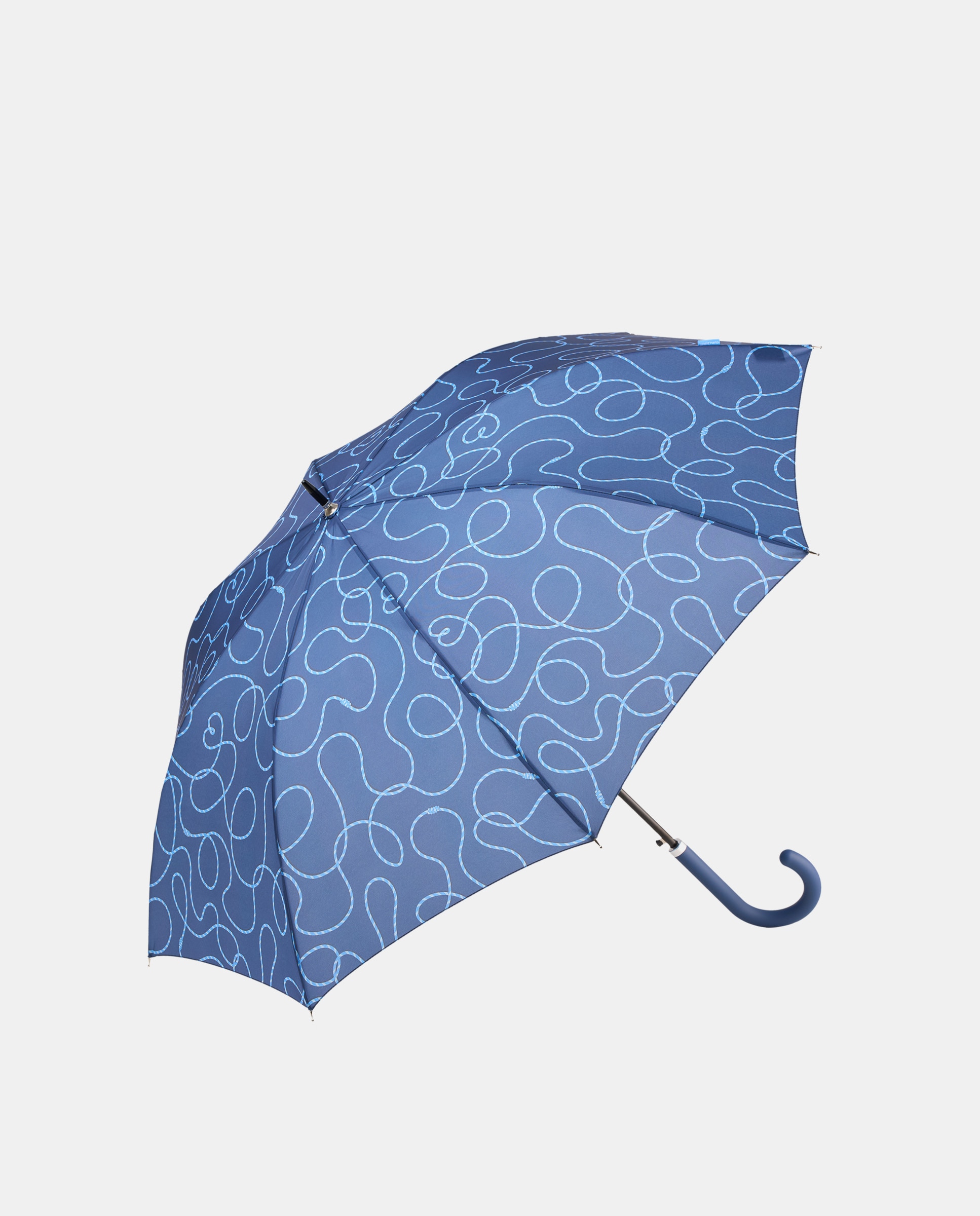 Imagem 0 de Guarda-Chuva Comprido Automático "Cords" com Sistema Windproof, Proteção Solar UVP+50 e Fabricado em Poliéster Reciclado e Reciclável.